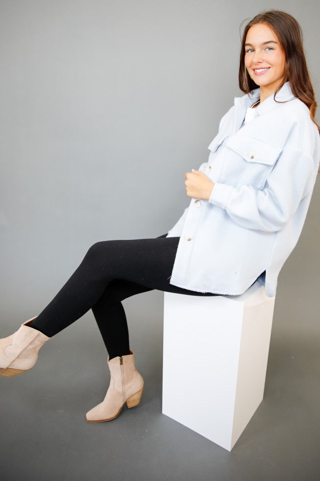 Cozy Crush Fleece Shacket *Final Sale*