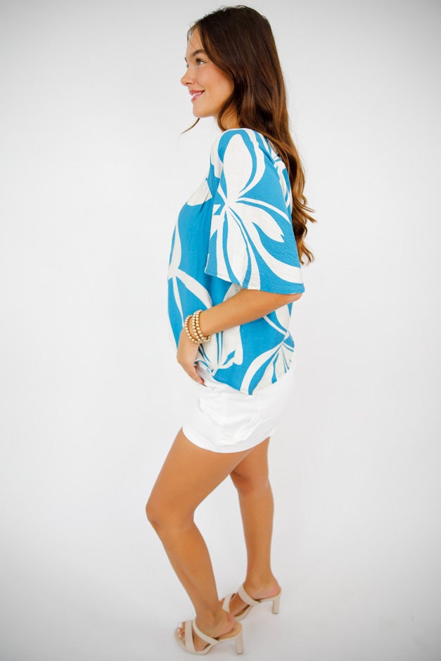 Island Bloom Blouse