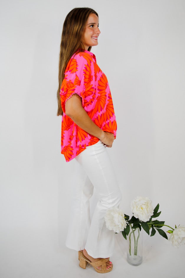Tropical Tango Blouse *Final Sale*