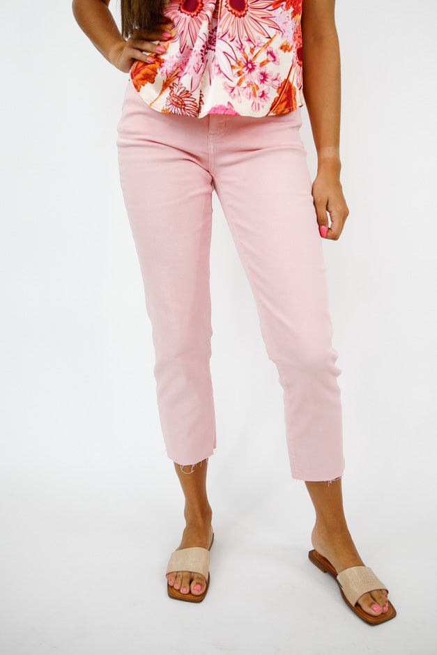 Everyday Essential Cropped Straight Jeans