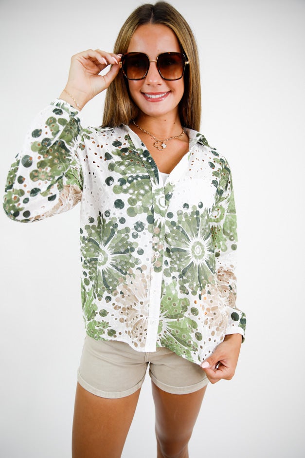 Olive Grove Blouse *Final Sale*
