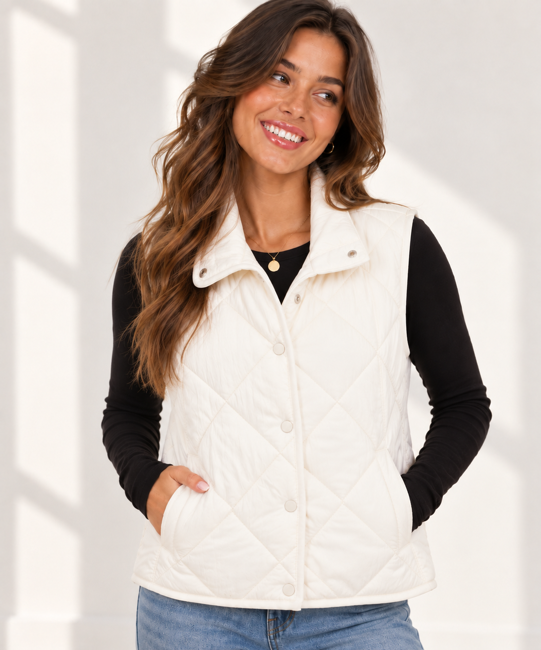Layer It On Quilted Vest