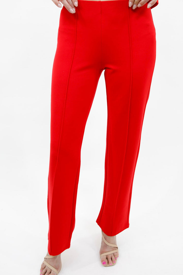 Tailored Ease Straight Leg Pants