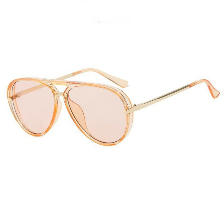 Oversized Retro Frame Sunglasses