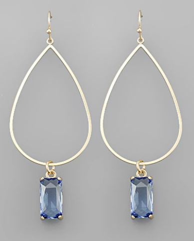 Belmont Gem Drop Earrings