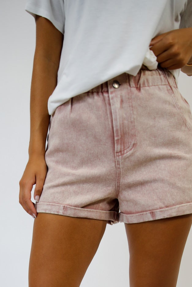 Cotton Cloud Paperbag Shorts