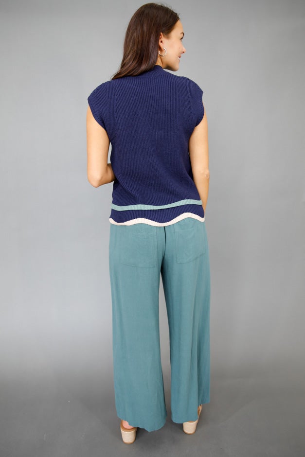 Harvest Wave Knit Top