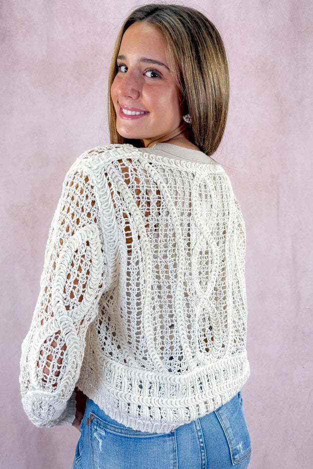 Sunspell Crochet Blouse