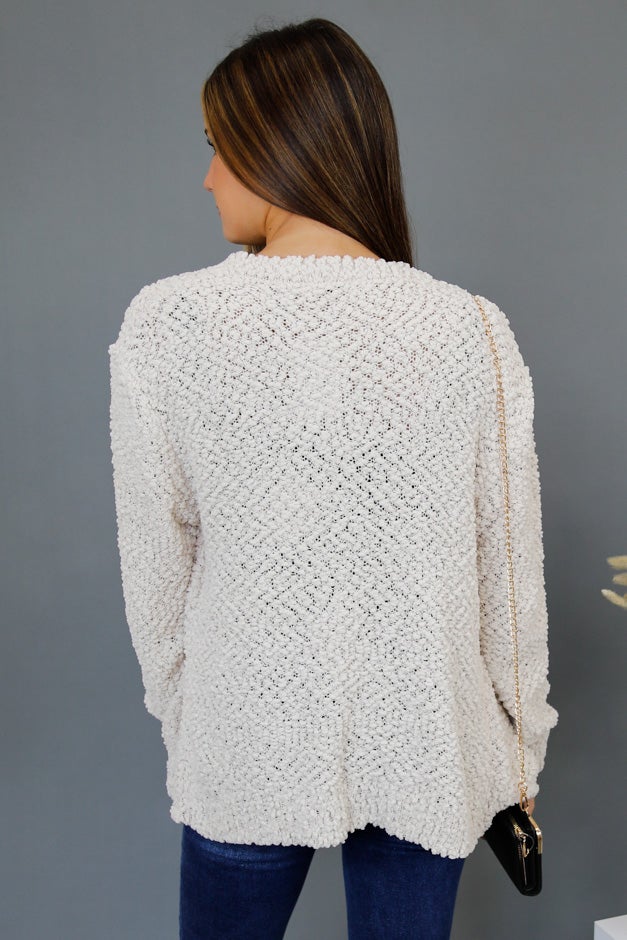 Snuggle Season Popcorn Cardigan *Final Sale*