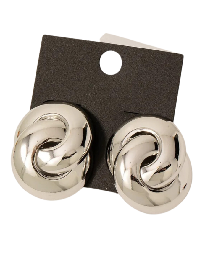Twisted Knot Stud Earrings *Final Sale*