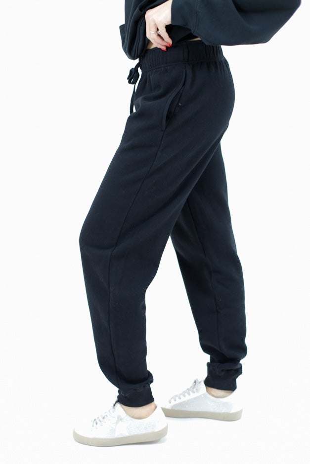 Relaxed Mid-Rise Joggers *Final Sale*