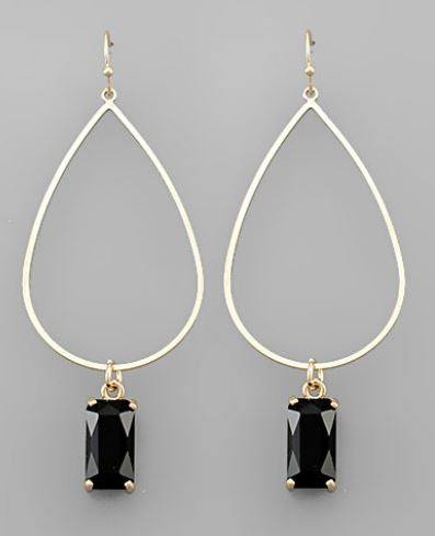 Belmont Gem Drop Earrings