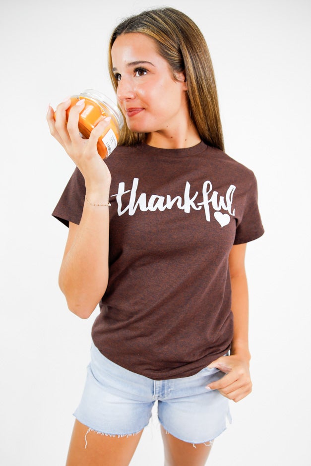 Thankful Heart Graphic Tee *Final Sale*