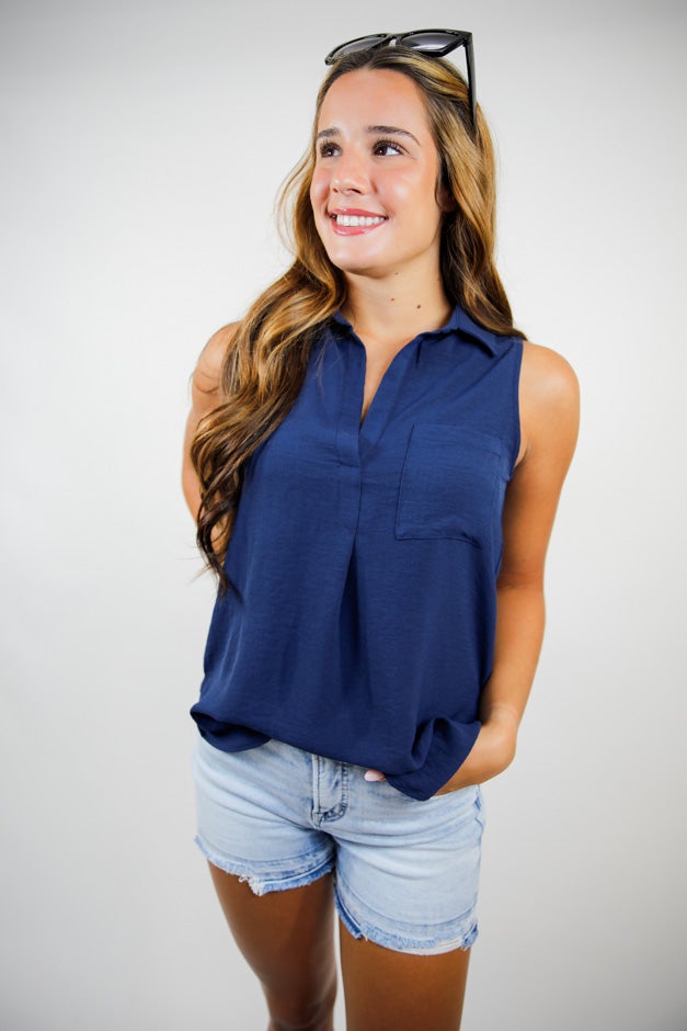 Bright Days Ahead Collared Tunic (Multiple Colors)