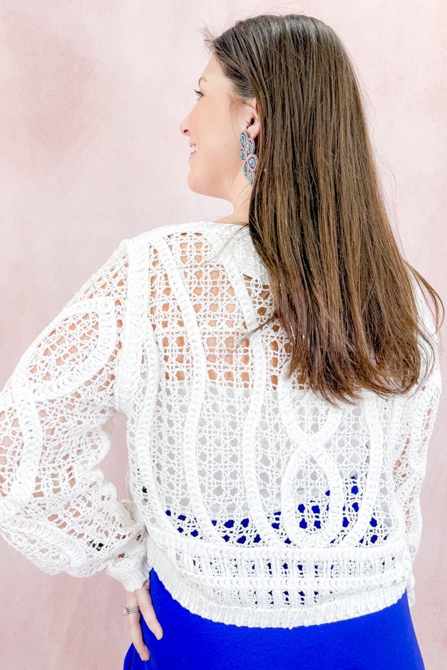 Sunspell Crochet Blouse