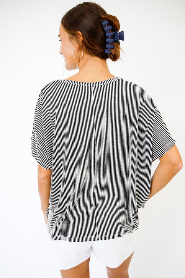 Luxe Escape Short Sleeve Top *Final Sale*