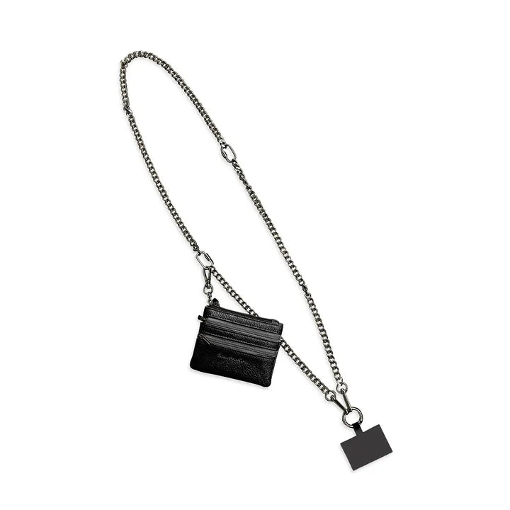 Jet Set Chain-Link Clip & Go Pouch