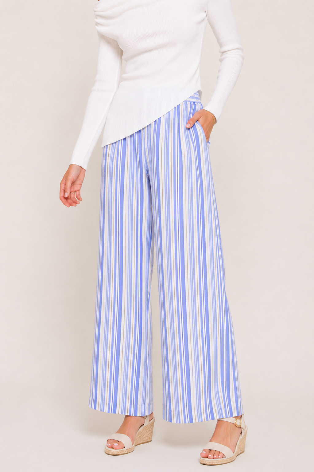 Meet Me By The Water Wide Leg Pants