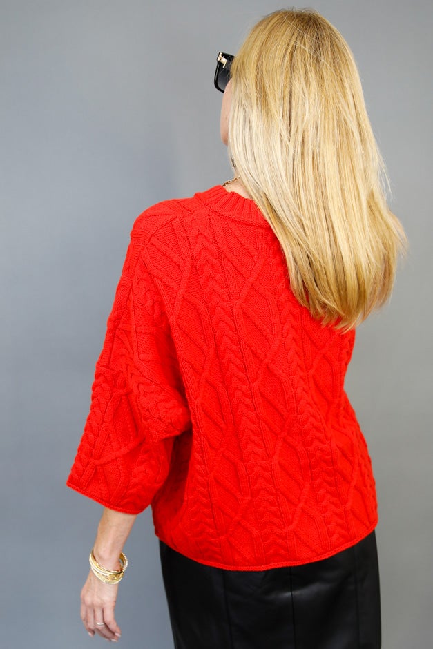 Luxe Cable Sweater *Final Sale*