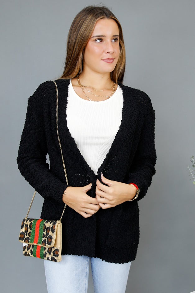 Snuggle Season Popcorn Cardigan *Final Sale*