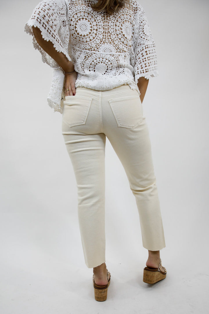 Everyday Essential Cropped Straight Jeans