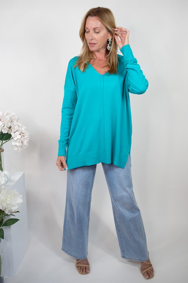 Cozy Up V Neck Sweater