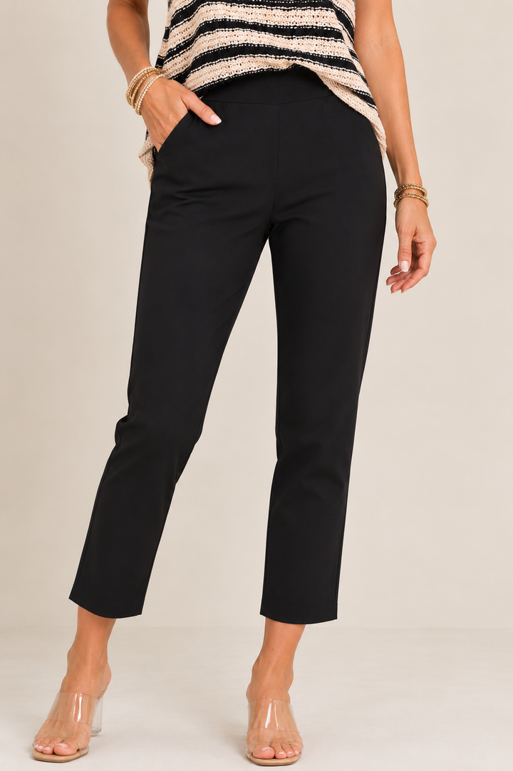 Polished Comfort Scuba Ankle Pants