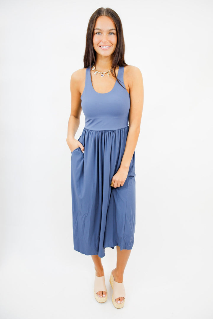 Ivy League Ease Midi Dress