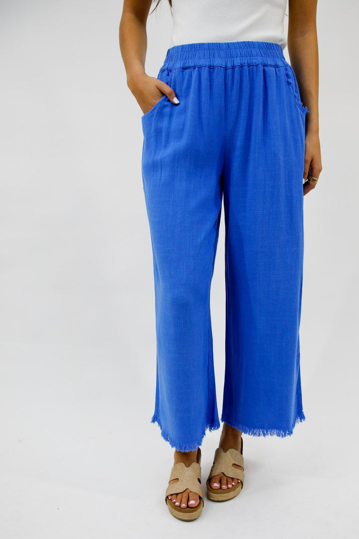 Barefoot Breeze Linen Pants (Multiple Colors)