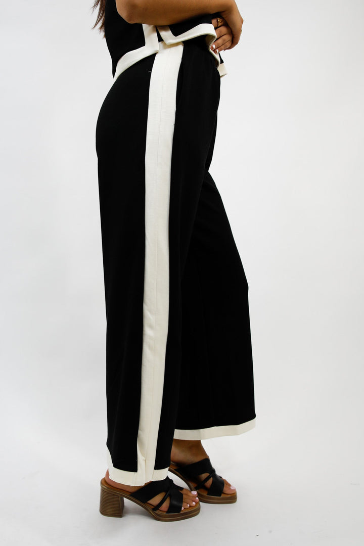 Marina Trim Wide Leg Pants