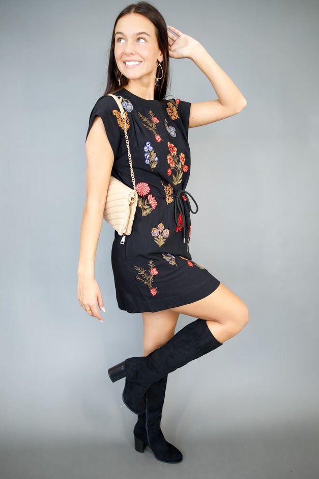 Wildflower Haven Embroidered Dress