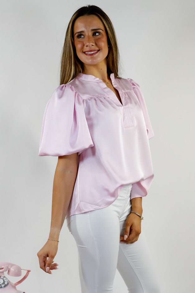 Polished Ease Poplin Blouse