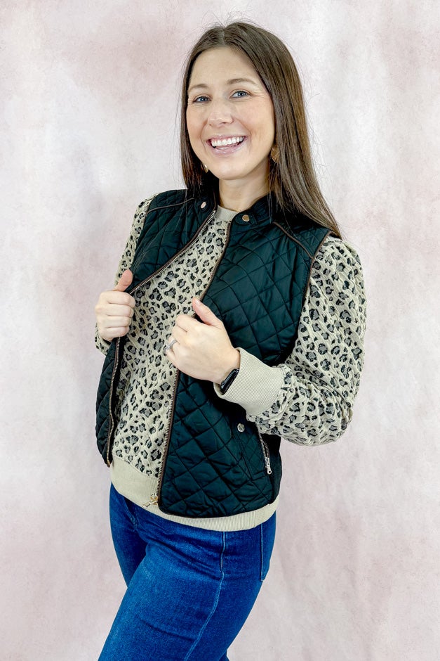 Cozy Luxe Quilted Vest