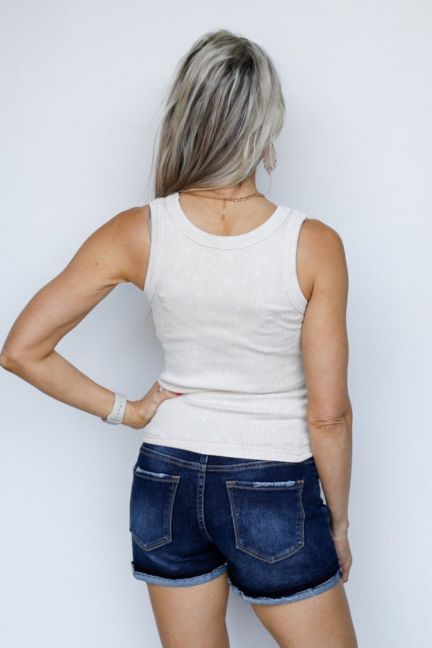 Working Things Out Ribbed Tank