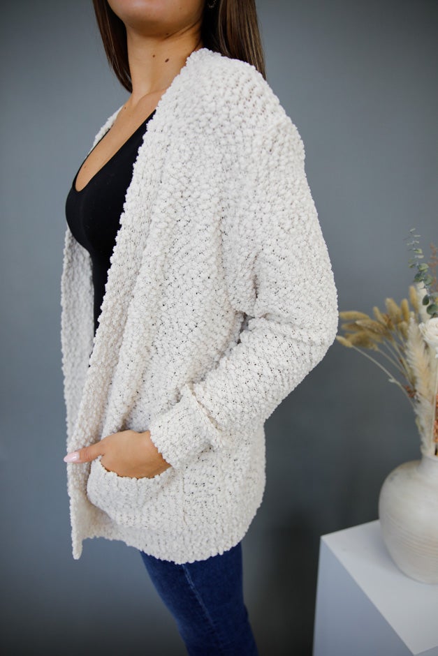 Snuggle Season Popcorn Cardigan *Final Sale*
