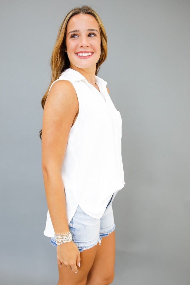 Bright Days Ahead Collared Tunic (Multiple Colors)