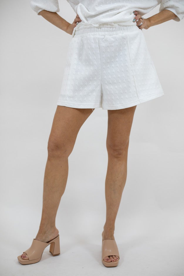 Luxe Lounge Textured Knit Shorts- Fashionable and Practical *Final Sale*