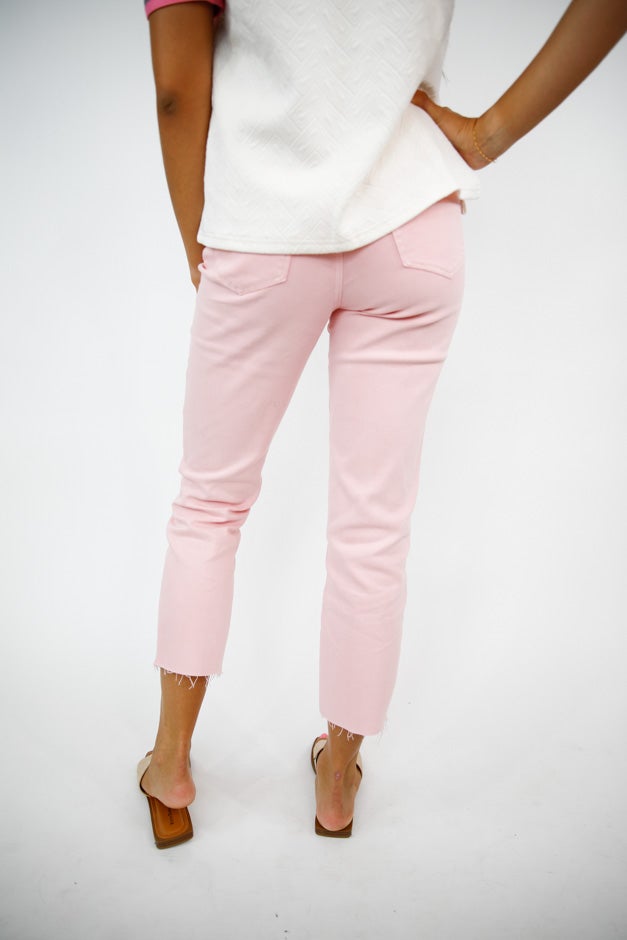 Everyday Essential Cropped Straight Jeans